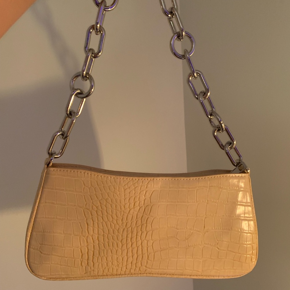 Orange/Yellow scale purse